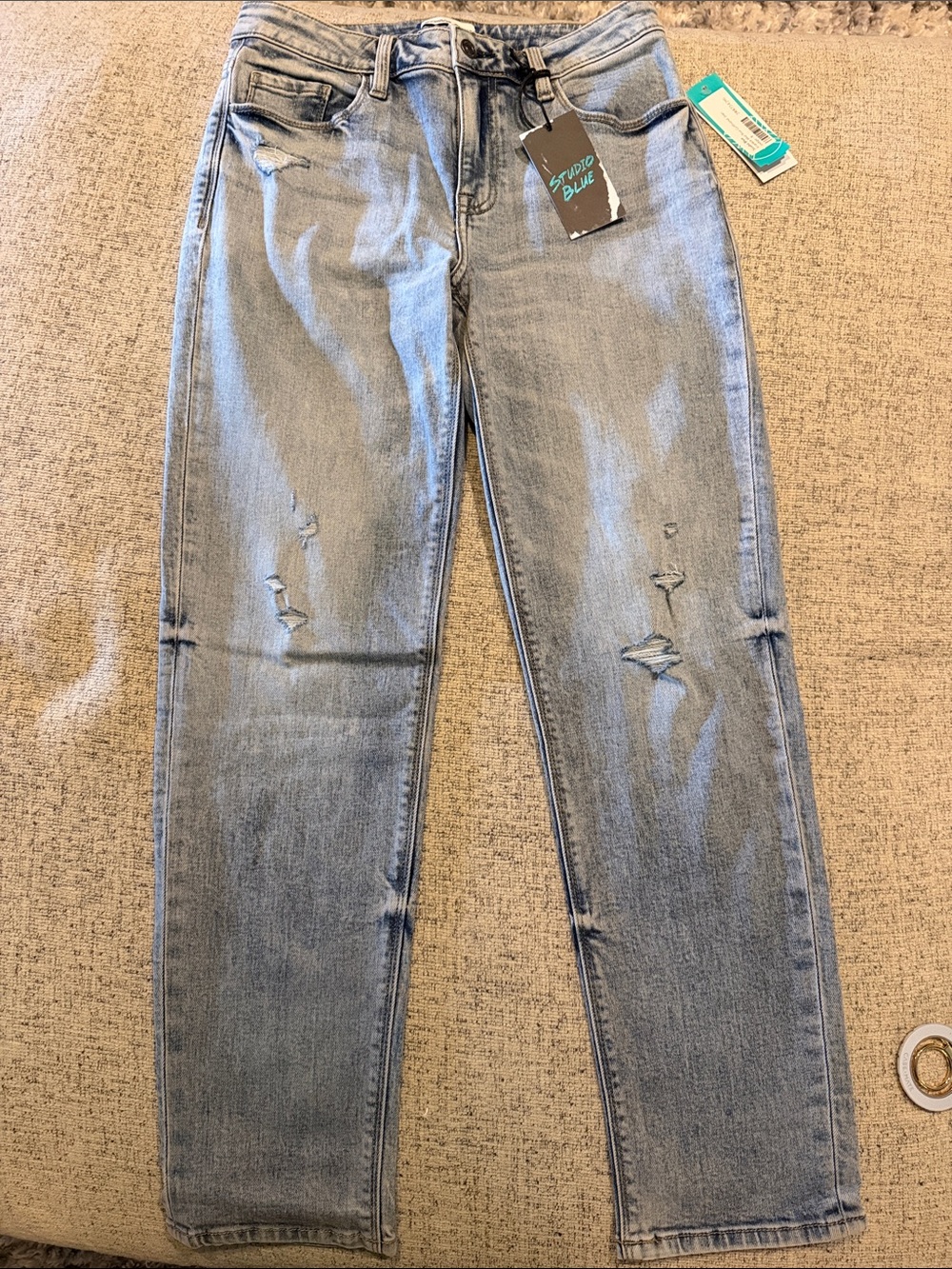 Studio Blue Frankie Mid Rise Girlfriend Jeans